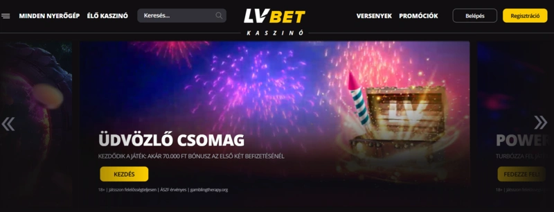 LVBet Casino Főoldal